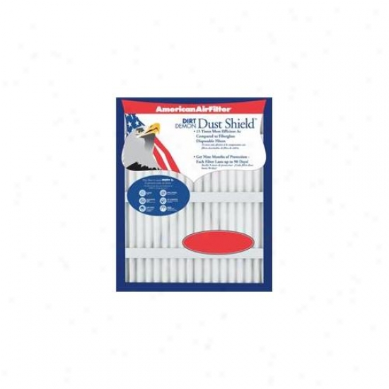 American Expose Filter 25inch X 25inch X 1inch Dust Shield Air Filter  222-870-051 - Pack Of 12