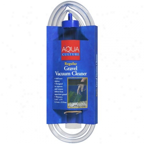 Aqua Culture Regular rGvel Vacuum Cleaner, 1pk