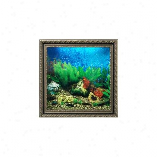 Aquavista Av500tabavi Wall-mounted Aquarium Av 500 Tropical Water Background With Virgo Frame