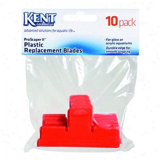 Aqueon Supplies 00983 Kent Pro-scraper Ii Plastic Replacement Blades