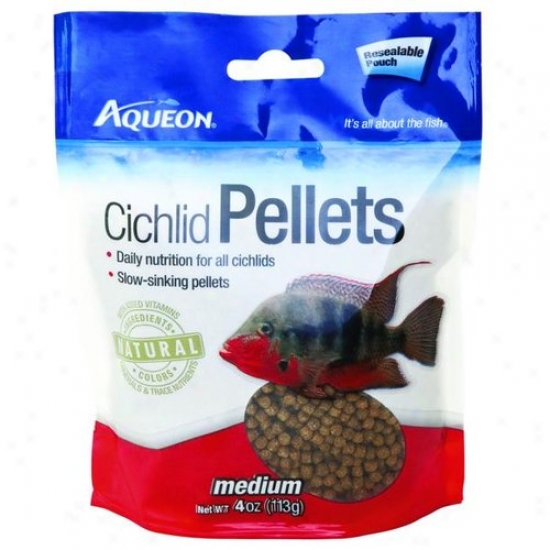Aqueon Supplies 06182 Aqueon Cichlid Medium Pellets