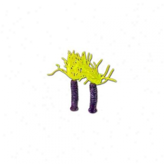 Azoo Az27193 Artificial Coral Protula - Yellow