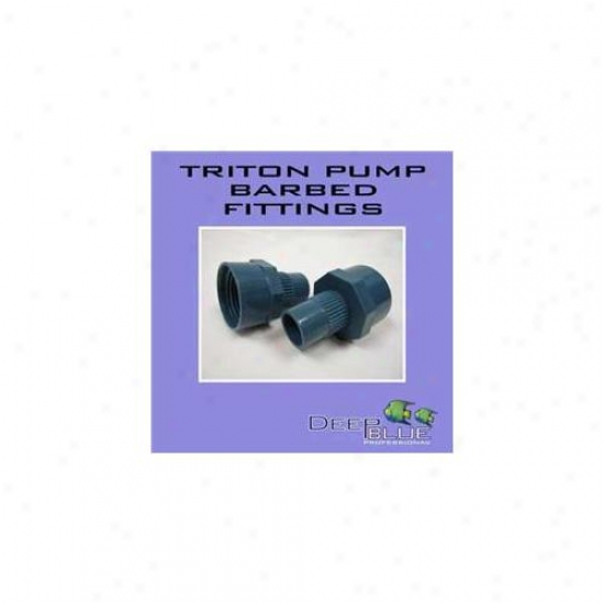 Deep Blue Professional Adb40023 Triton Pump Barbed Fitting