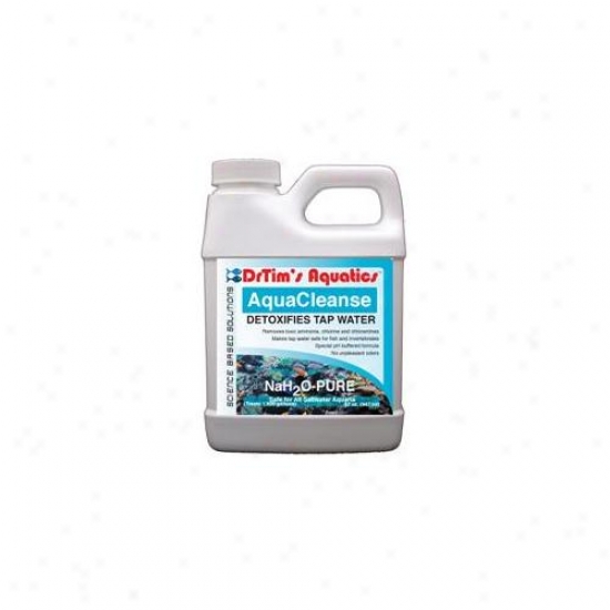 Drtim's Aquatics 216 128 Oz Nah2o-pure Aquacleanse Tapwqter Detoxifier For Saltwater Aquaria