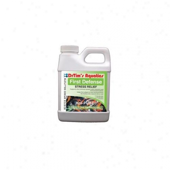 Drtim's Aquatics 623 16 Oz Koi-pure First Defense Stress Relief For Ponds And Water Gardens