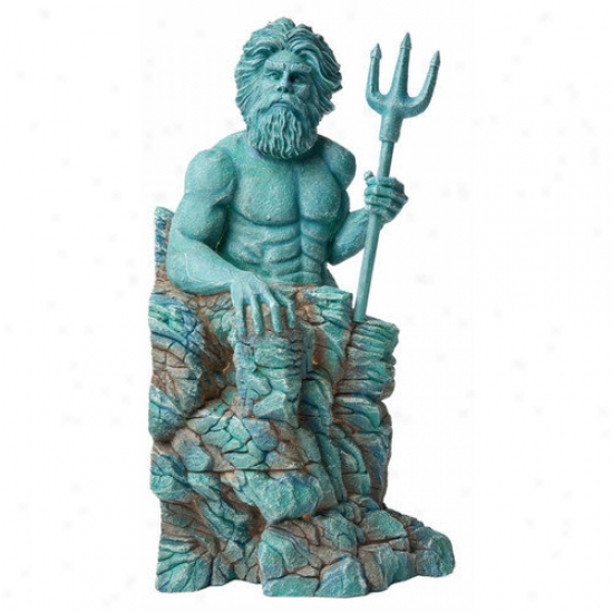 Hydor H2show Atlantis Poseidon Resin Ornament