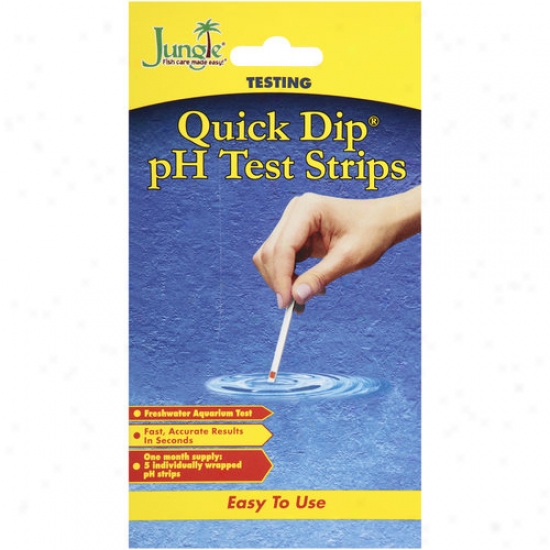 Jungle Quick Dip Ph Test Strips, 5ct
