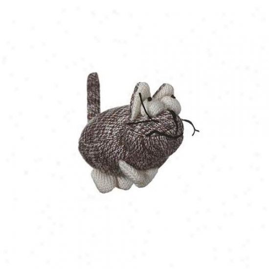 Multipet 7-84369-20424-7 Sock Pals For Cats Mouse