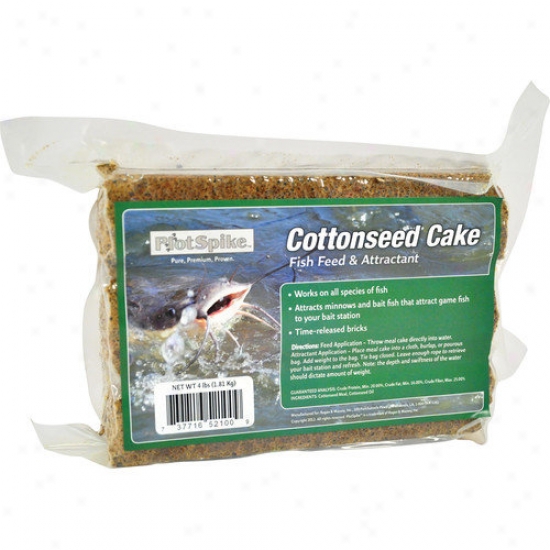 Plotspike Cottonseed Cake Fish Feed And Attractsnt
