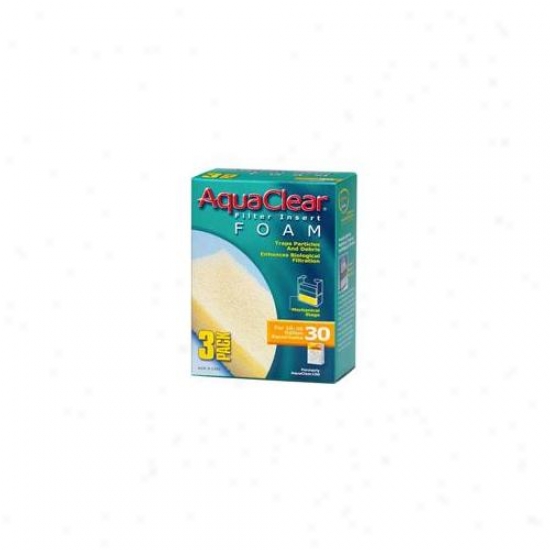 Rc Hagen A1392 Aquaclear 30 Foam Insert - 3-pack