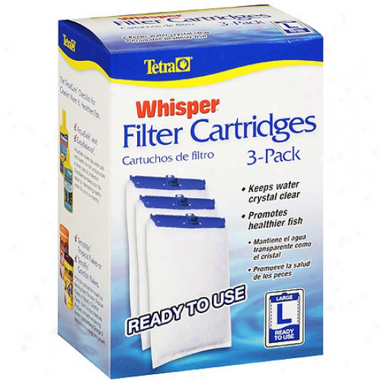 Tetra Whisper Large Filter Cartridge 3pk
