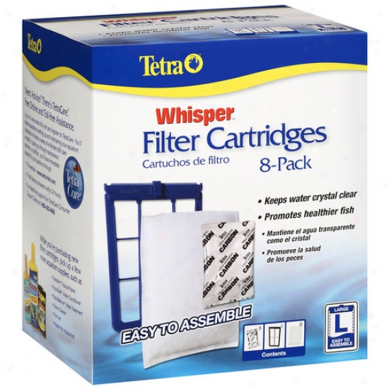 Tetra Whispe rarge Filter Cartridges, 8ct