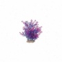 Pure Aquatic Natural Elements Lindernia Technicolor Aquarium Ornament In Purple