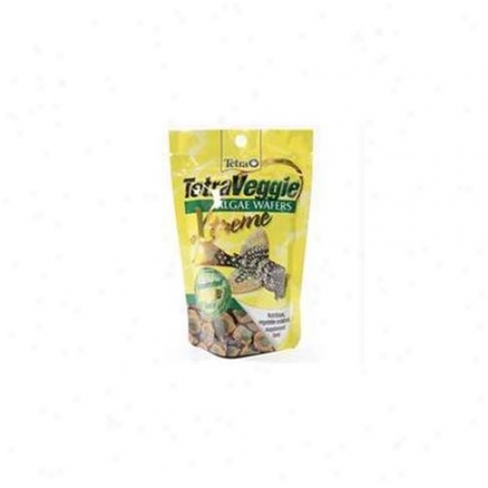 United Fondle Group Tetra - Tetraveggie Algae Wafers Extreme 2. 12 Ounce