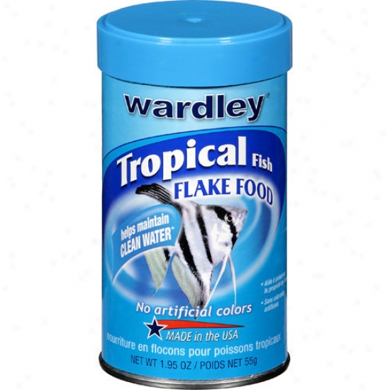 Wardley Tropical Fish Flakes, 1.95 Oz