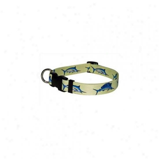Yellow Dog Design Blf102m Bill Fish Standard Collar - Medium