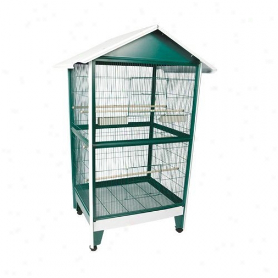 A&amp;e Cage Co. Pitched Roof Aviary