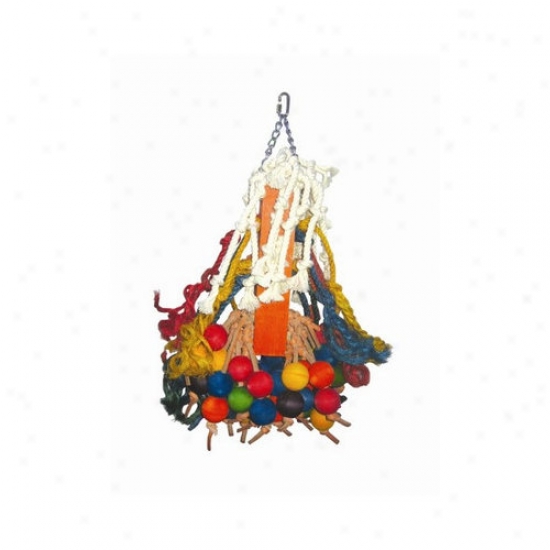 A&e Cage Co. Giant Cluster Of Hanging Wood Bells