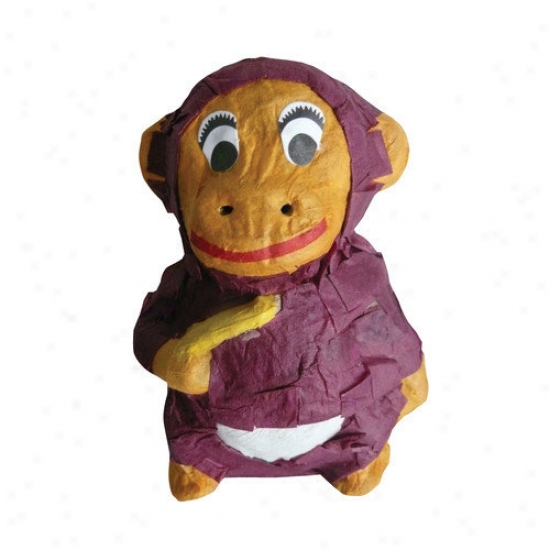 Fetch-it Pets Mini Polly Wanna Pinatas Monkey Birr Tou