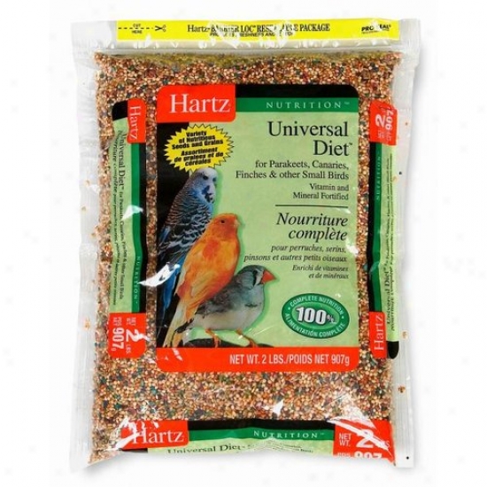 Hartz 97754 2 Lb Nutrition Small Bird Universal Diet