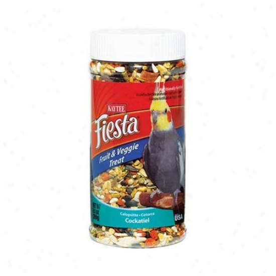 Kaytee Products iWld Bird Fiesta Fruit And Veggie Treat Jar