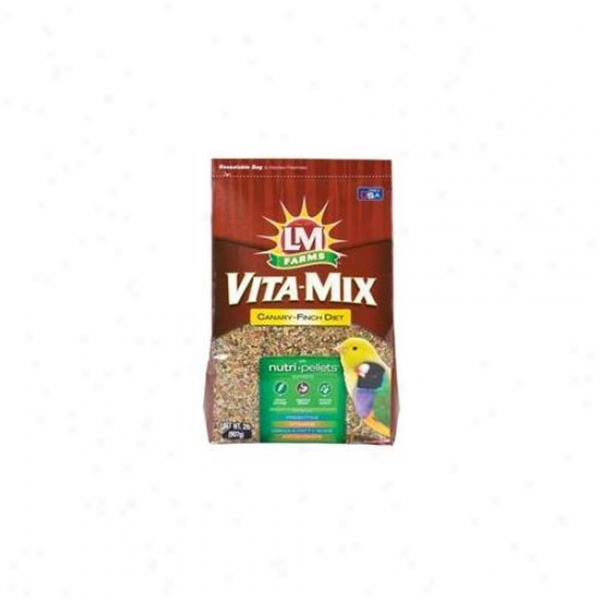 L-m Animal Farms - Vita-mix Diet- Canary-finch 2 Pound - 12681