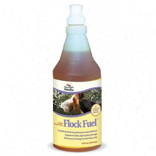 Manna Pro-farm Flock Fuel Liquid Poultry Supplement - 16 Oz.