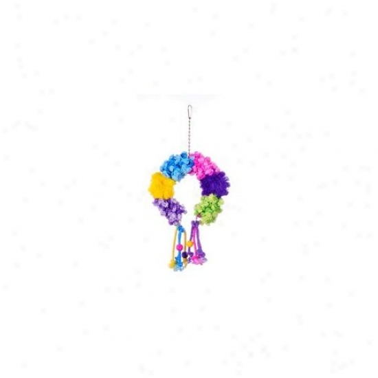 Prevue Hendryx Calypso Creations Colorful Clusters Large Bird Ty