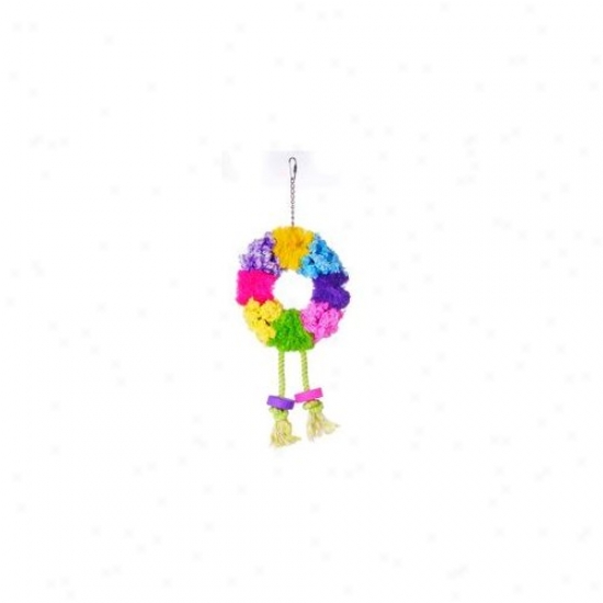 Prevue Hendryx Calypso Creations Wreath Large Bird Toy