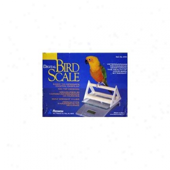 Redmon 6701 Digital Bird Scale W/perch