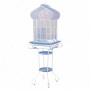Preue Hendryx Kasbah Roof Tiel Cage With Place In Blue/white