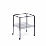 Prevue Hendryx Rolling Stand With Shelf Black