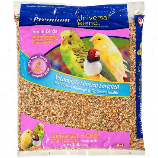 Universal Blend: Premium Small Birds Seeds, 3 Lb