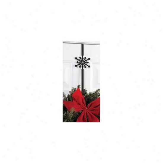 Village Wrought Iron Wre-b-85 Snowflake Wreath Hanger