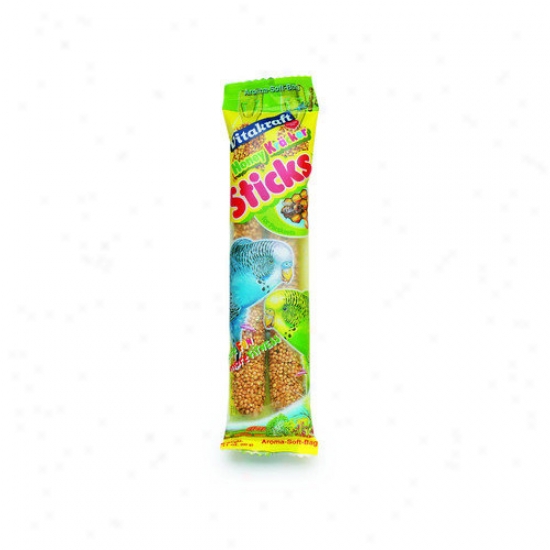Vitakraft Honey Sticks Parakeet Treat - 2 Pack