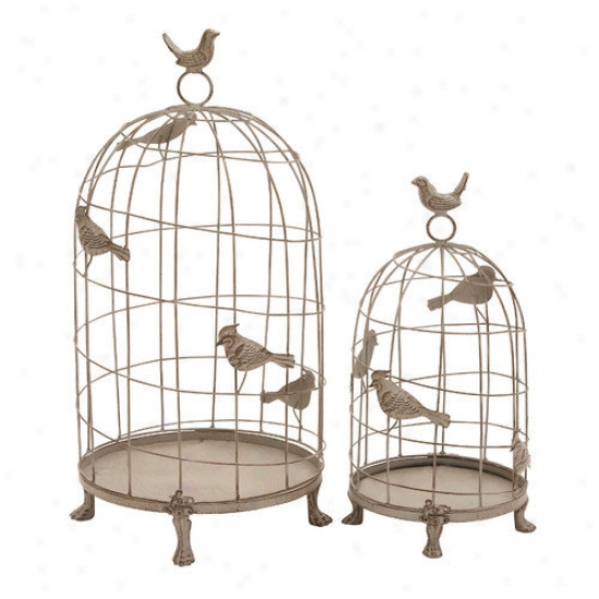 Woorland Imports Birdcage In Classic Mix Of Eleganc eAnd Grandiose