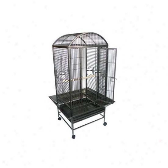 Yml Dome Top Wrought Iron Parrot Cage