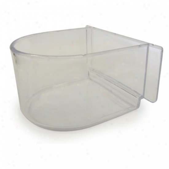 Yml Lot Of 12 Clear Plastic Cup For Breeding Cages