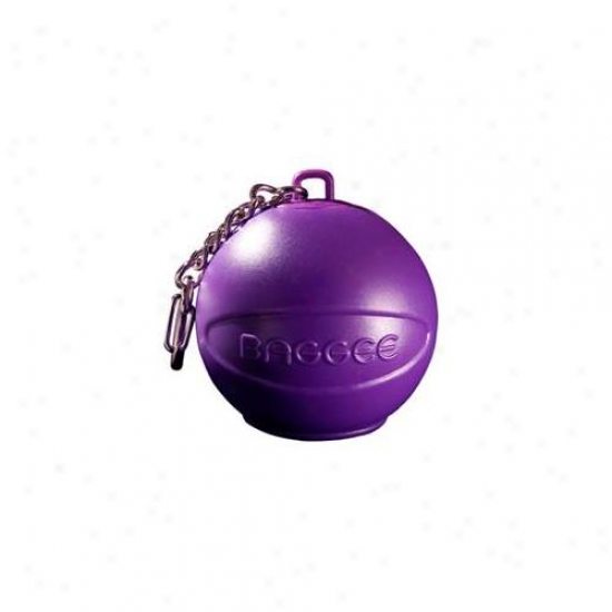 Baggee Plastic Bag Holder Keyring - Purple