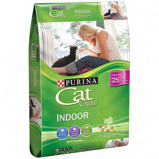 Cat Chow Indoor Cat Food, 16 Lb