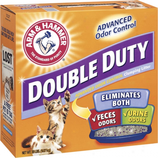 Church And Dwight 2208 Arm And Hammer Double Duty Clumping Litter