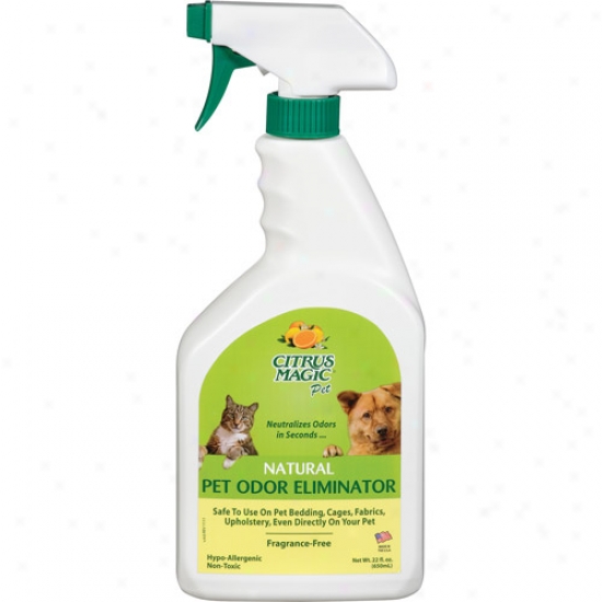 Citrus Magic Nautral Pet Odor Eliminator, 22 Oz