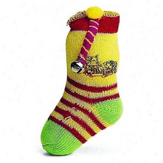Ethical Cat 2808 Neon Sock With Bell And Catnip