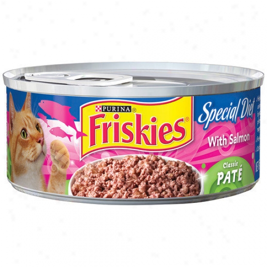 Friskies Classic Pate Speciaal Diet Salmon Wet Cat Food (5.5-oz Can, Case Of 24)