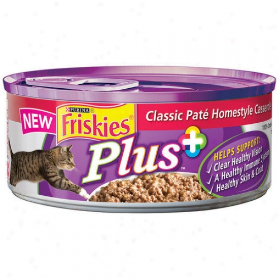 Friskies Plus Classiv Pat  Homsstyle Casserole Wet Cat Food (5.5-oz Can, Case Of 24)