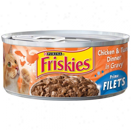 Friakies Prime Filet Chicken And Tuna Wet Cat Food (5.5-oz Can, Case Of 24)