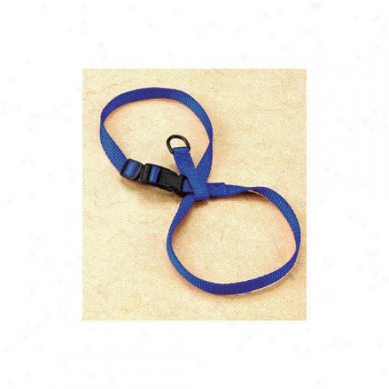 Hamilton Pet Products Adjustable Figure Eight Cat / Pup Harness In Blue