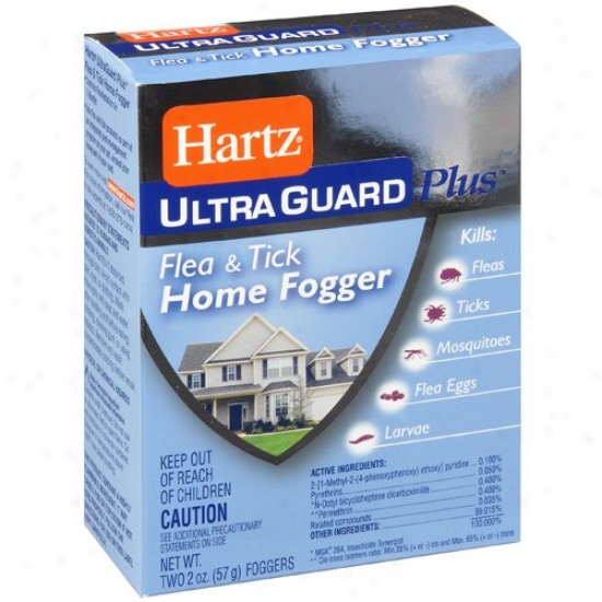 Hartz Ultraguard Plus: Home Fogger Flea & Tivk, 2 Oz