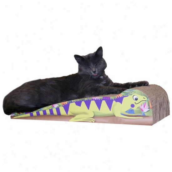 Imperial Cat Large Iguana Recycled Paper Cat Scratching Board