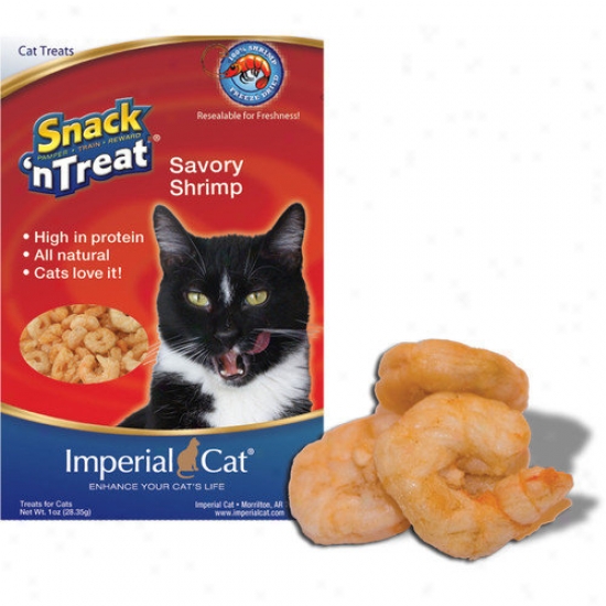 Imperial Cat Snack 'n Treats Savory Shrimp Cat Treats